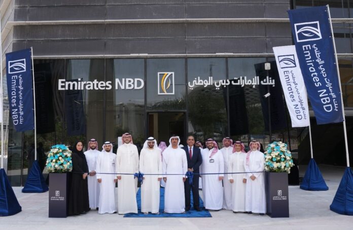 Emirates NBD launches new branch in Riyadh’s financial district