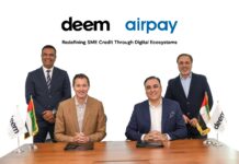 Deem Finance and airpay announce strategic partnership to expand SME access to integrated, purpose-led lending solutions in the UAE