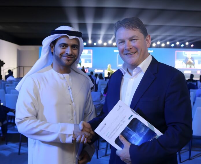 Dr. Ebrahim Al Alkeem, Director of the National Risks and Policies Department, General Secretariat and Dickon Johnstone, CEO, Themis